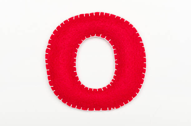 Felt Alphabet O