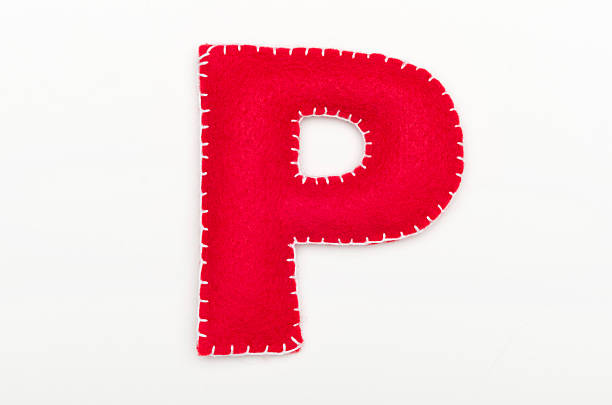 Felt Alphabet P