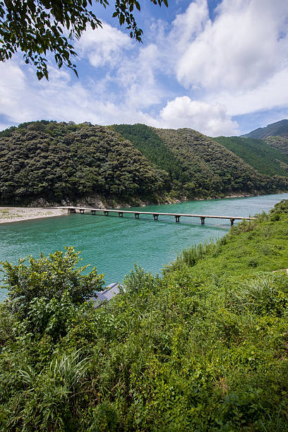 istock Iwama Low Water Crossing (Kochi Prefecture Shimanto) in Japan 599108740