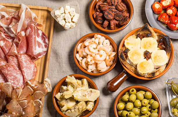 istock Delicious Spanish Tapas Food 599108762