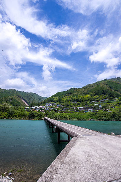 istock Iwama Low Water Crossing (Kochi Prefecture Shimanto) in Japan 599109644