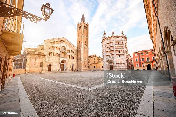 Parma Central Square Stock Photo - Download Image Now - Parma - Italy, Italy, City