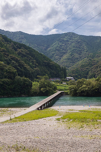 istock Katsuma Low Water Crossing (Kochi Prefecture Shimanto) in Japan 599114812