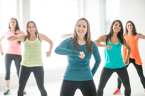 istock Leading a Fitness Class 599115548