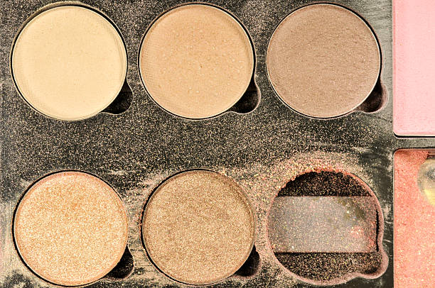 istock eye shadow make up earth tone color used 599121864