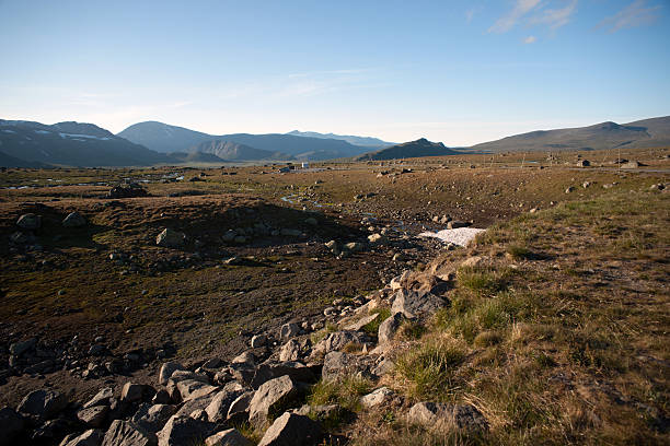 Mountain plateau Valdresflye, Jotunheimen, Norway