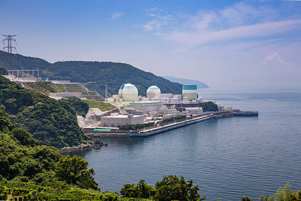 istock Ikata nuclear power plant (Ehime Prefecture) in Japan 599123102