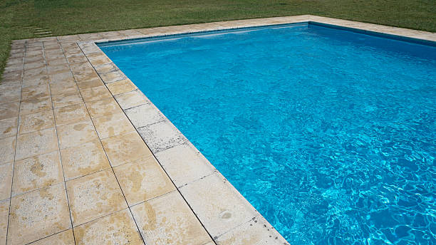 istock Macro from Swimming pool with clear blue water 599125230
