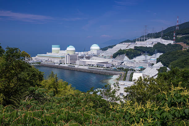 istock Ikata nuclear power plant (Ehime Prefecture) in Japan 599125376