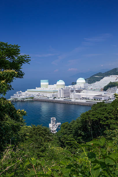 istock Ikata nuclear power plant (Ehime Prefecture) in Japan 599125600