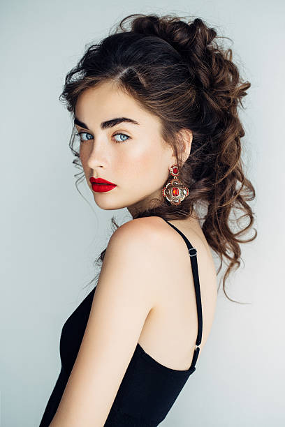 istock Studio shot of young beautiful woman 599126766