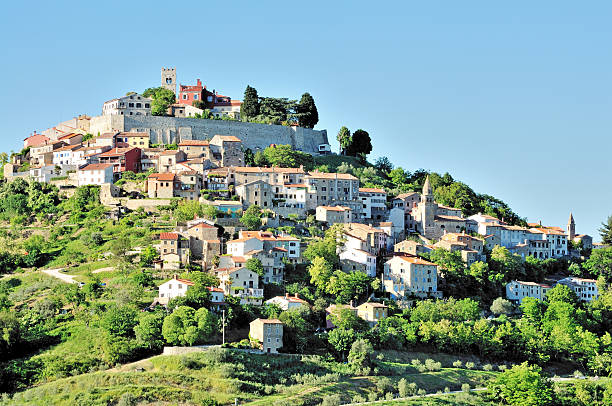 istock Motovun (Montona) Panorama, Istria, Croatia 599127086
