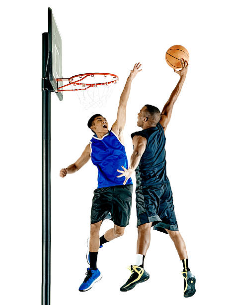 istock basketball players men Isolated 599136844