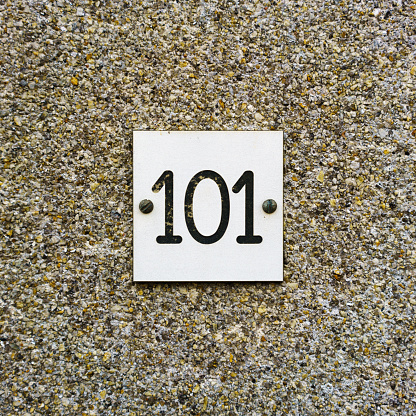 House number one hundred and one (101)
