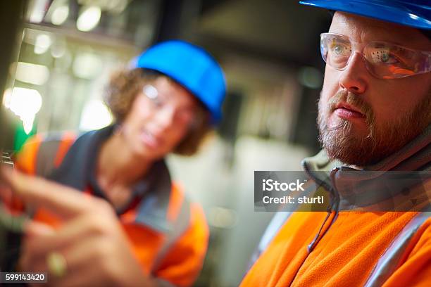 Industrial Engineers Stock Photo - Download Image Now - Engineer, Natural Gas, Air Conditioner