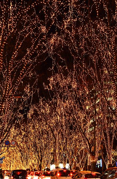 istock The illumination of Sendai city 599146282
