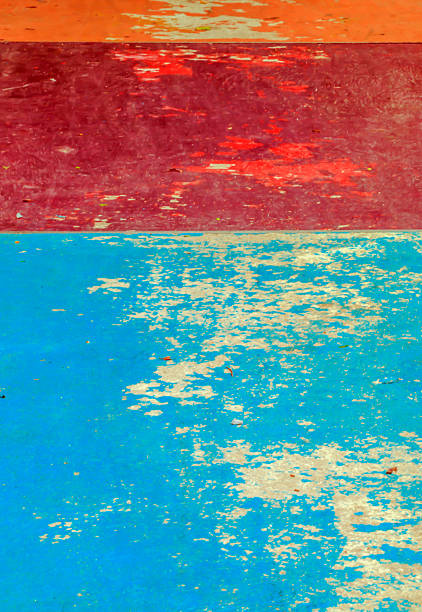 istock Soft focus of Stained concrete texture 599239380