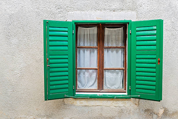 istock Typical window in a house in Europe 599249548