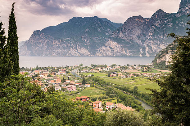 istock Panorama of Torbole, Lake Garda, Italy. 599257346