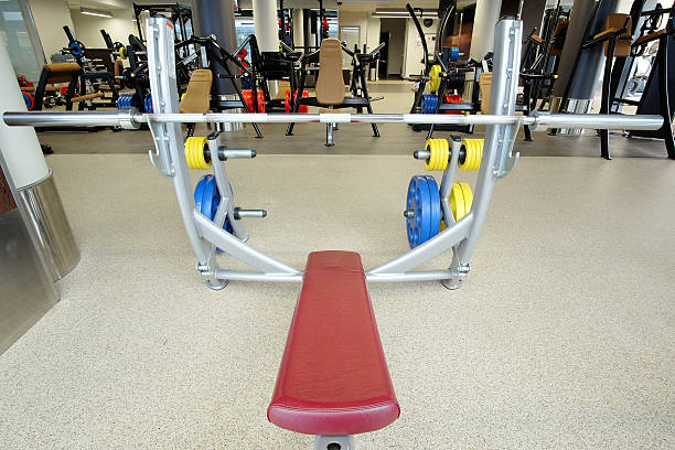 istock modern fitness hall 599269812