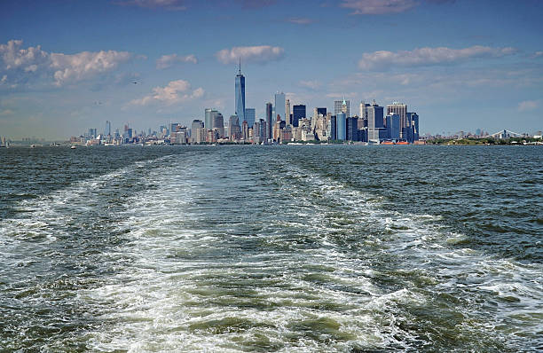 istock Outline of skyscrapers 599269928