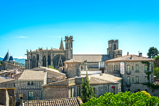 part of the famous church Basilica St-Nazaire-St-Celse in Carcasonne