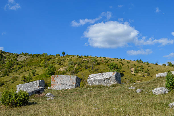 Old tombstones in Bosnia