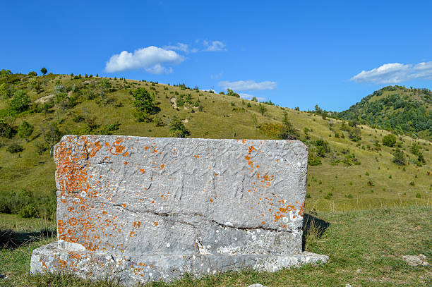istock Bosanski Stecak - Bosnian Tombstone 599275606
