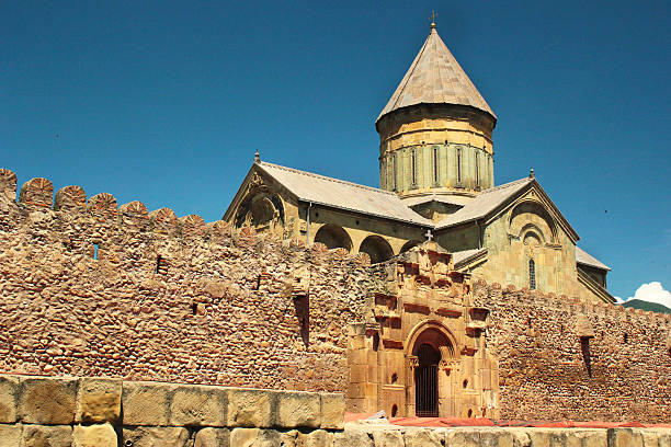 istock Svetitskhoveli Orthodox Cathedral in Mtskheta, Georgia 599458768