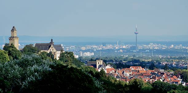 istock Germany: Castle, Forest, Town, Frankfurt Skyline 599460510