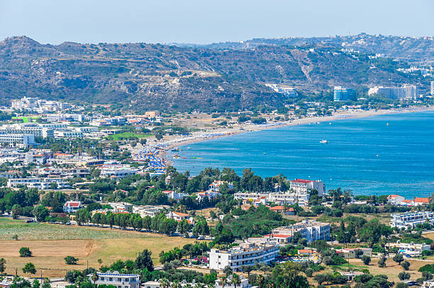 istock Faliraki beach in Rhodes, Greece 599464166