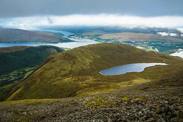 Mountain Landscape in Scottish Highlands