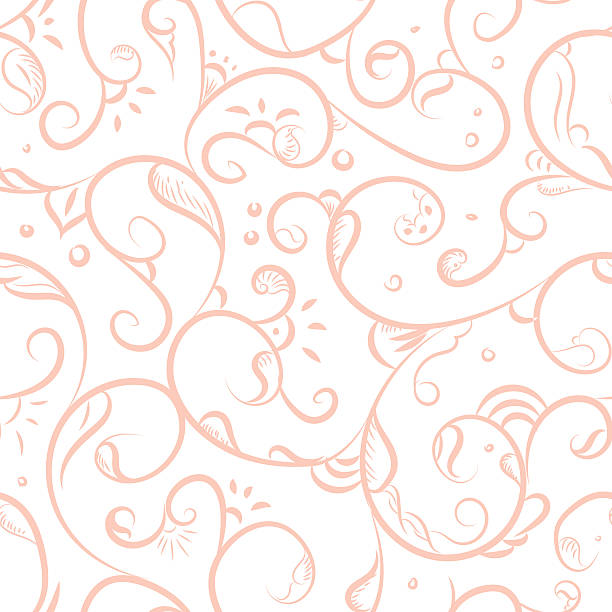 цветочный образец изника - flower backgrounds paisley flourish stock illustrations