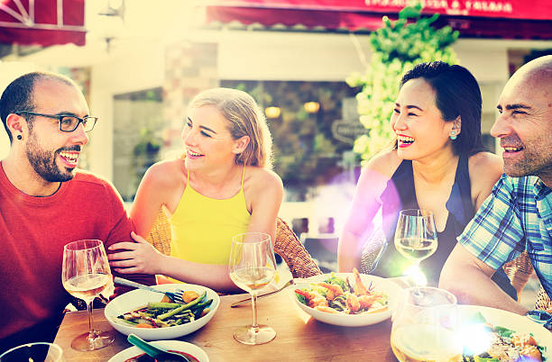 istock Friend Friendship Dining Celebration Hanging out Concept 599476944