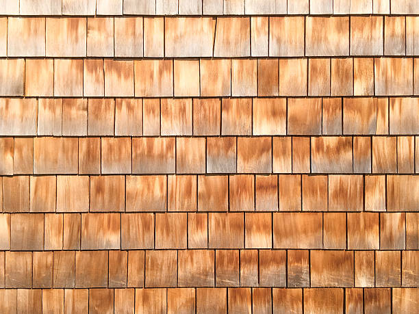 istock Wall with wooden planks in close up. 599480066