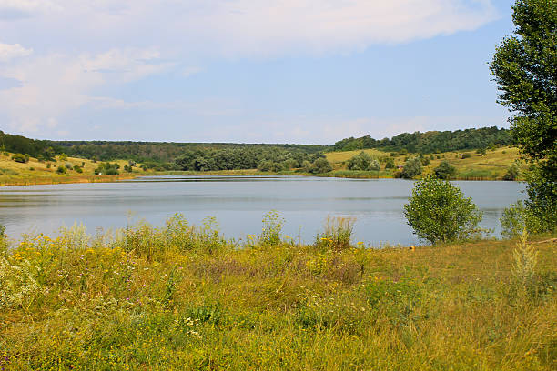 istock Beautiful lake on summer 599483988