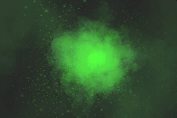 istock Colourful abstract powder explosion on a black background 599486748