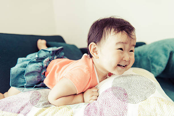istock Cute baby.Japanese Asian 599492614