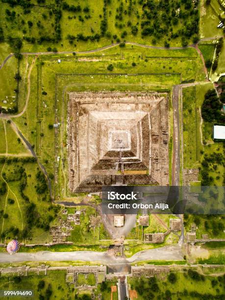 Teotihuacan Stock Photo - Download Image Now - Teotihuacan, Pyramid, Pyramid Shape