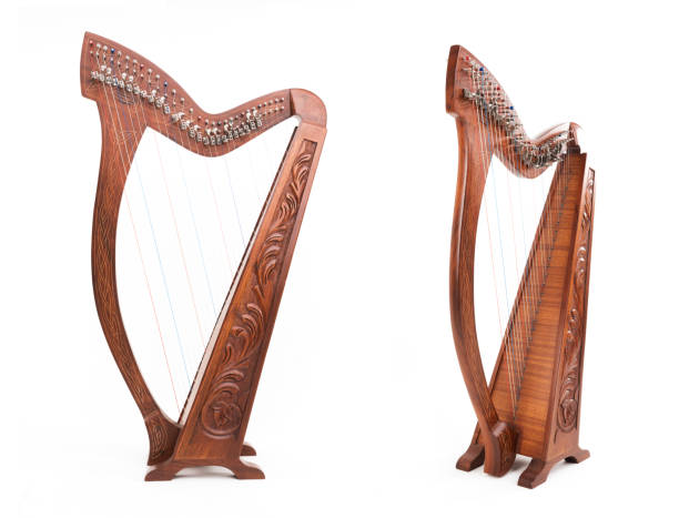 Harp Musical Instrument Harp Stringed Musical Instrument harp stock pictures, royalty-free photos & images
