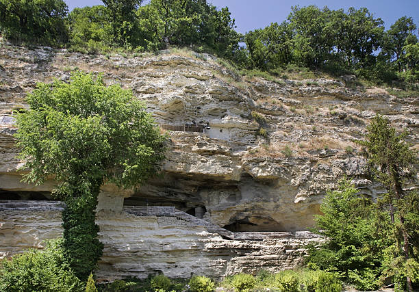 istock Aladzha Monastery - Orthodox Christian cave monastery complex. Bulgaria 599499114