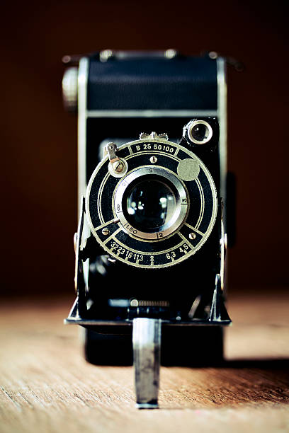 antiga câmera dobrar - bellow camera camera photography photography themes - fotografias e filmes do acervo