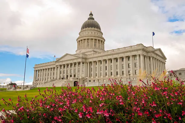 Utah state capital building 