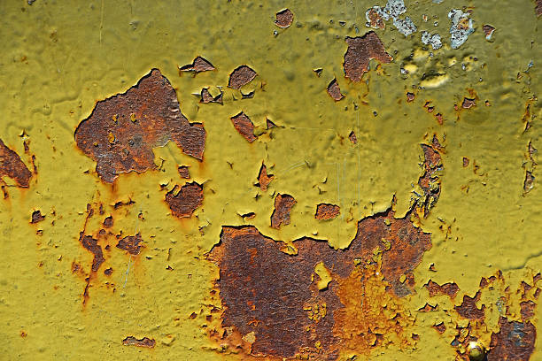 istock Full Frame Shot Of Weathered Metallic Wall 599658811