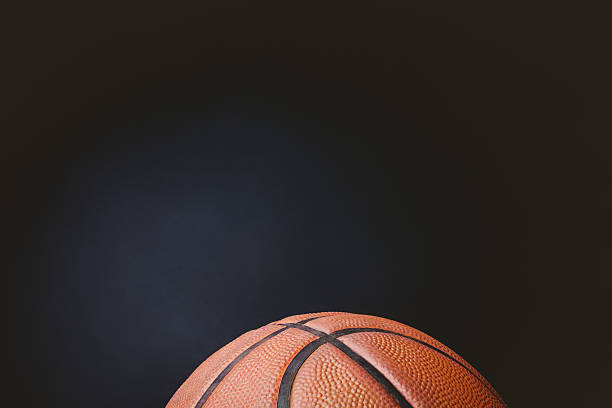 istock Close up of basketball 599677410
