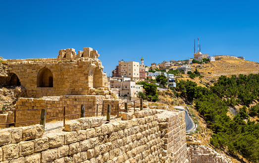 Medieval Crusaders Castle in Al Karak - Jordan