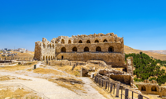 Medieval Crusaders Castle in Al Karak - Jordan