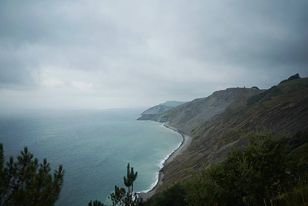 istock Breathtaking sea view shot from a cliff 599685338