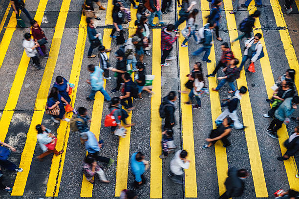 istock People Rush in  Hong Kong 599688604