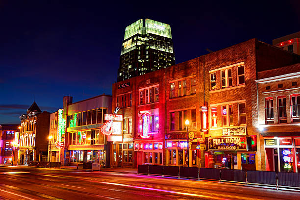 istock Broadway in downtown Nashville, Tennessee 599690274